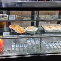 Premade food that can be heated up for eat-in or takeaway. at Isla Vegana in Ushuaia