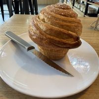 Pastry with dolce de Leche  at Isla Vegana in Ushuaia