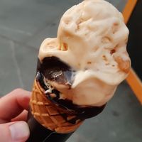 Dark chocolate and peanut at Vigó - Kongresni Trg in Ljubljana