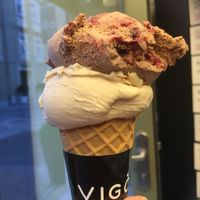 Praline cherry and hazelnut  at Vigó - Kongresni Trg in Ljubljana