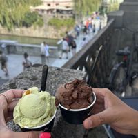 Matcha and chocolate   at Vigó - Kongresni Trg in Ljubljana