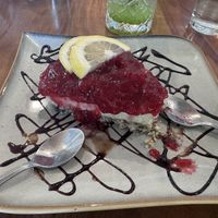 Cashew cheesecake  at Spa Cafe in Koh Chang