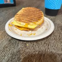 Vegan breakfast sandwich!  at Neill's Coffee & Ice Cream in Pullman