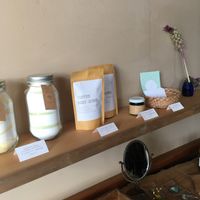 Vegan friendly products at Tane Cafe in Nagano