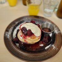 American pancakes at Kumi Oslobukta in Oslo