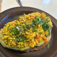 Tofu scramble  at Kumi Oslobukta in Oslo