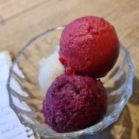 Sorbets at Grycan in Krakow