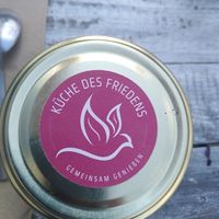 Let's be happy together! at Küche des Friedens in Rostock