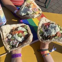 Vöner beim CSD  at Küche des Friedens in Rostock