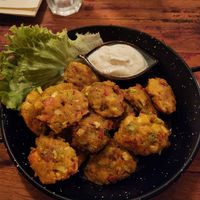 Mini vegan schnitzels at Veda House - Sofia in Sofia