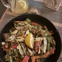 These seitan block were so good, forgot the name of the meal   at Veda House - Sofia in Sofia