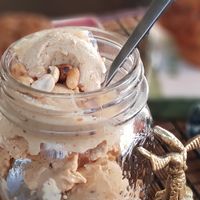 Artisan Gelato - mostly diary, but also some vegan options. Unique recipes - using teas from around the world. at Veda House - Sofia in Sofia