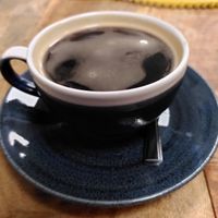 Long black (September 2021) at Cuffed-In-Coffee in Holyhead