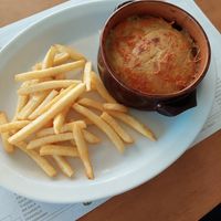 Vegan Mousaka at Maria's Golden Beach in Crete