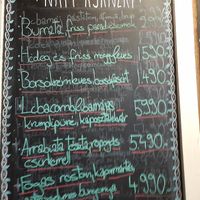 Chef's offer at Hold és Csillag in Balatongyorok