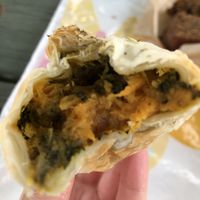 Chickpea, Sweet Potato Empanadas at Carve Surf and Coffee in Tequesta