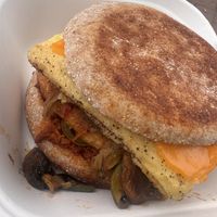 B fast sando  at Catalina Coffee & Cookie Co in Santa Catalina Island