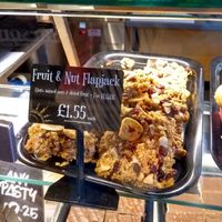 Flapjacks at Parsons Bakery in Ross-on-wye