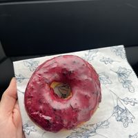 Blueberry donut - good donut but no blueberry taste   at Fox & Oak in Squamish