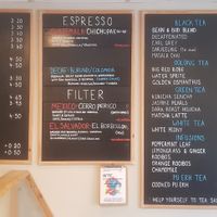 Menus at Bean & Bud  in Harrogate