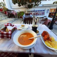 Set menu at Taverna Dion in Delphi