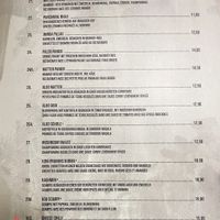 The vegetarian menu also includes dishes with shrimps... :-( at Sunny Restaurant in Eupen