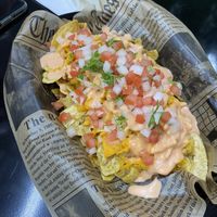 Plantain nachos  at Cocina Plantosaurus in Charles Town