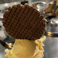 Passion Fruit Ice Cream at Fabrika in Tirana
