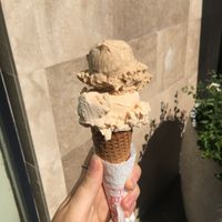 peach, ginger&protein peanut  at Fabrika in Tirana