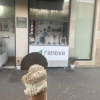 Fig and apple-cinnamonn  at Fabrika in Tirana