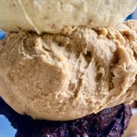 Salted caramel   at Fabrika in Tirana