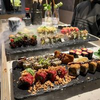 Vegan plate at Berger Streetfood in Frankfurt