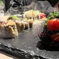 Vegan plate at Berger Streetfood in Frankfurt