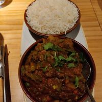 Vegetable curry at Little Andaman in Barcelona