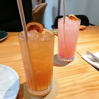 Iced teas at Little Andaman in Barcelona