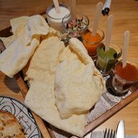 Indian nachos at Little Andaman in Barcelona