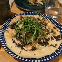 Truffle naan at Little Andaman in Barcelona