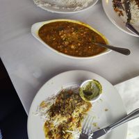 Yellow Lentil Curry entree. at Shangrila Himalayan Kitchen in South Lake Tahoe