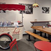 interior at Pinolo Gelato in Portland