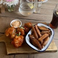 THE BEST CAULIFLOWER WINGS EVERR  at The Architect in Cambridge