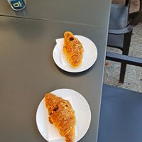 2 strawberry jam croissants at Turreno Caffé in Perugia