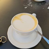 Soya cappuccino at Turreno Caffé in Perugia