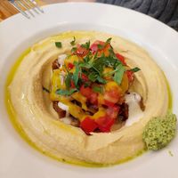  at Reggev Hummus Södermalm in Stockholm