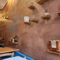 Restaurant at Reggev Hummus Södermalm in Stockholm