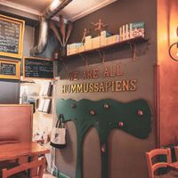  at Reggev Hummus Södermalm in Stockholm