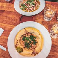  at Reggev Hummus Södermalm in Stockholm