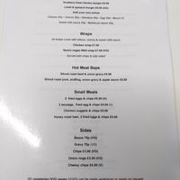 Couple of lunch options too. at The Lunchbox in Barmouth