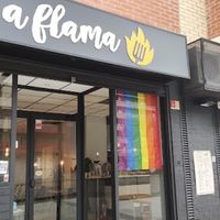 Fachada at A Flama Tabierna in Zaragoza