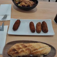 Croquetas at A Flama Tabierna in Zaragoza