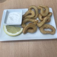 Squid  at A Flama Tabierna in Zaragoza